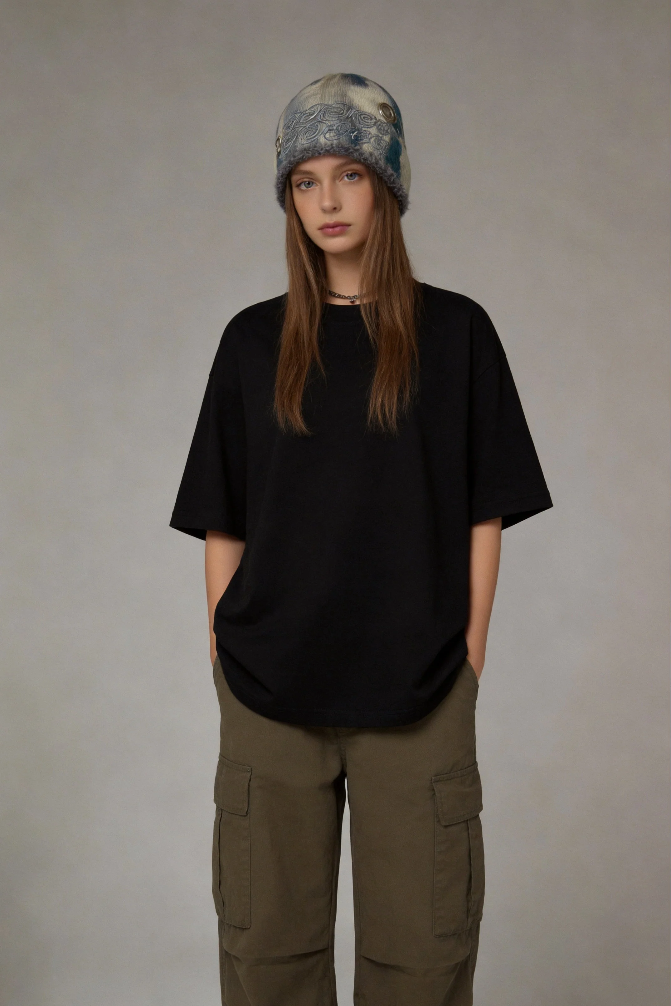 2000s Gothic Y2k Autumn Winter Wool Acrylic Warm Unisex Hat - Image 3