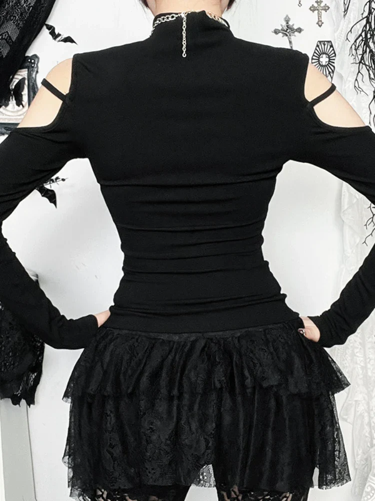 Floral Square Collar Knit Top - Image 4