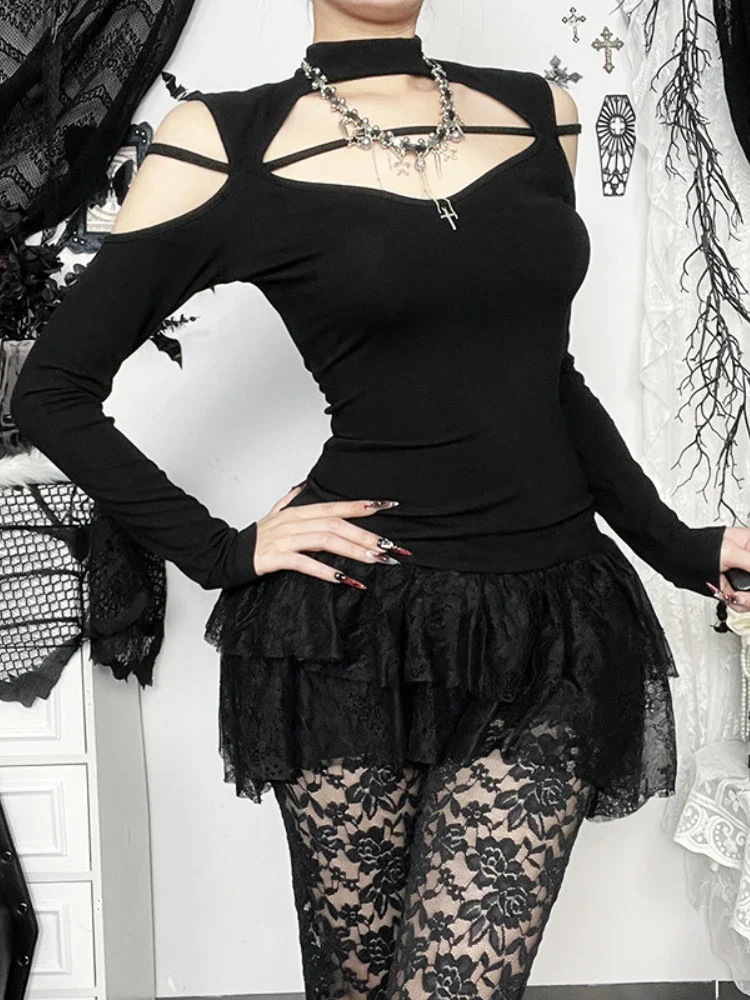 Floral Square Collar Knit Top - Image 5