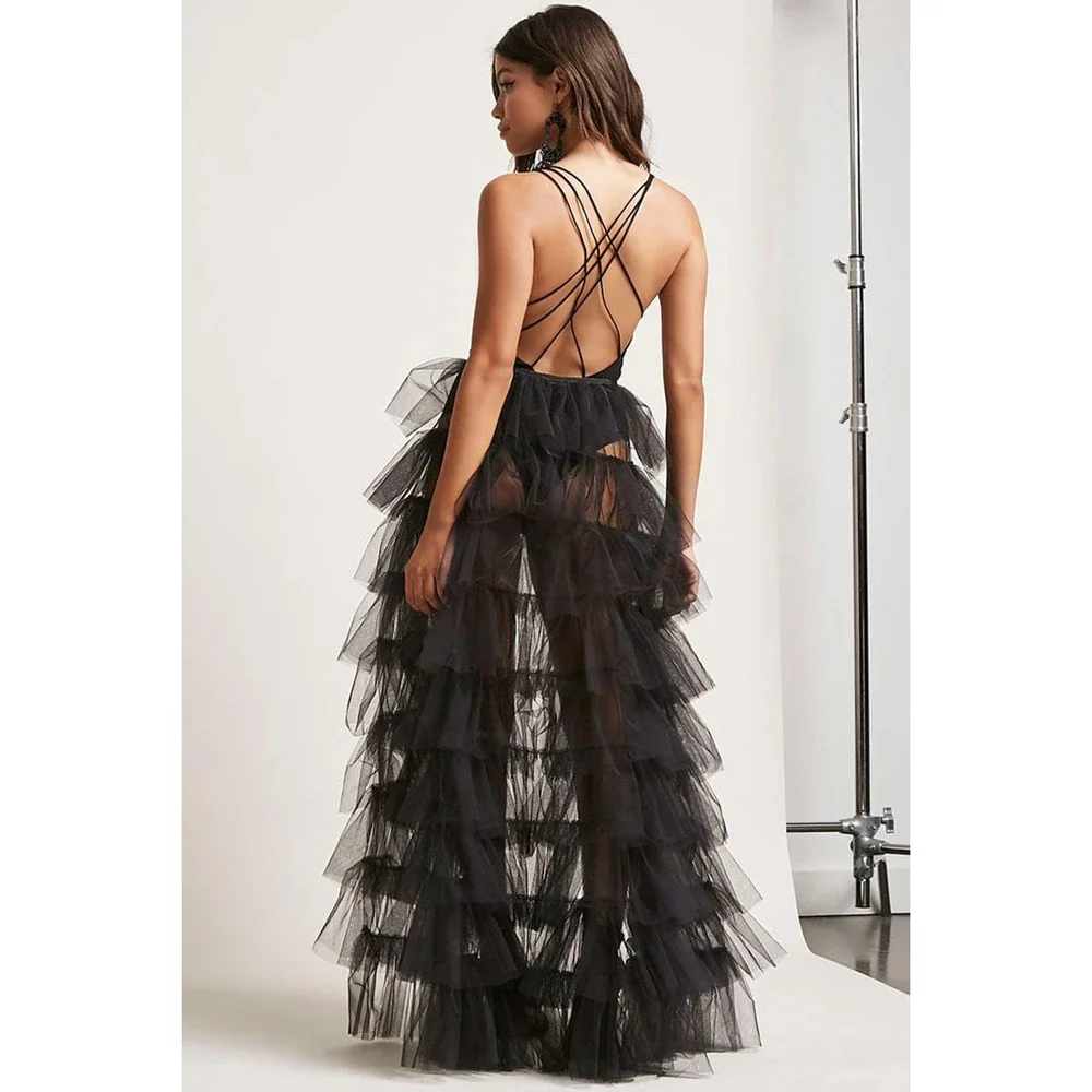 Ruffles Tulle Floor-Length Skirt - Image 6