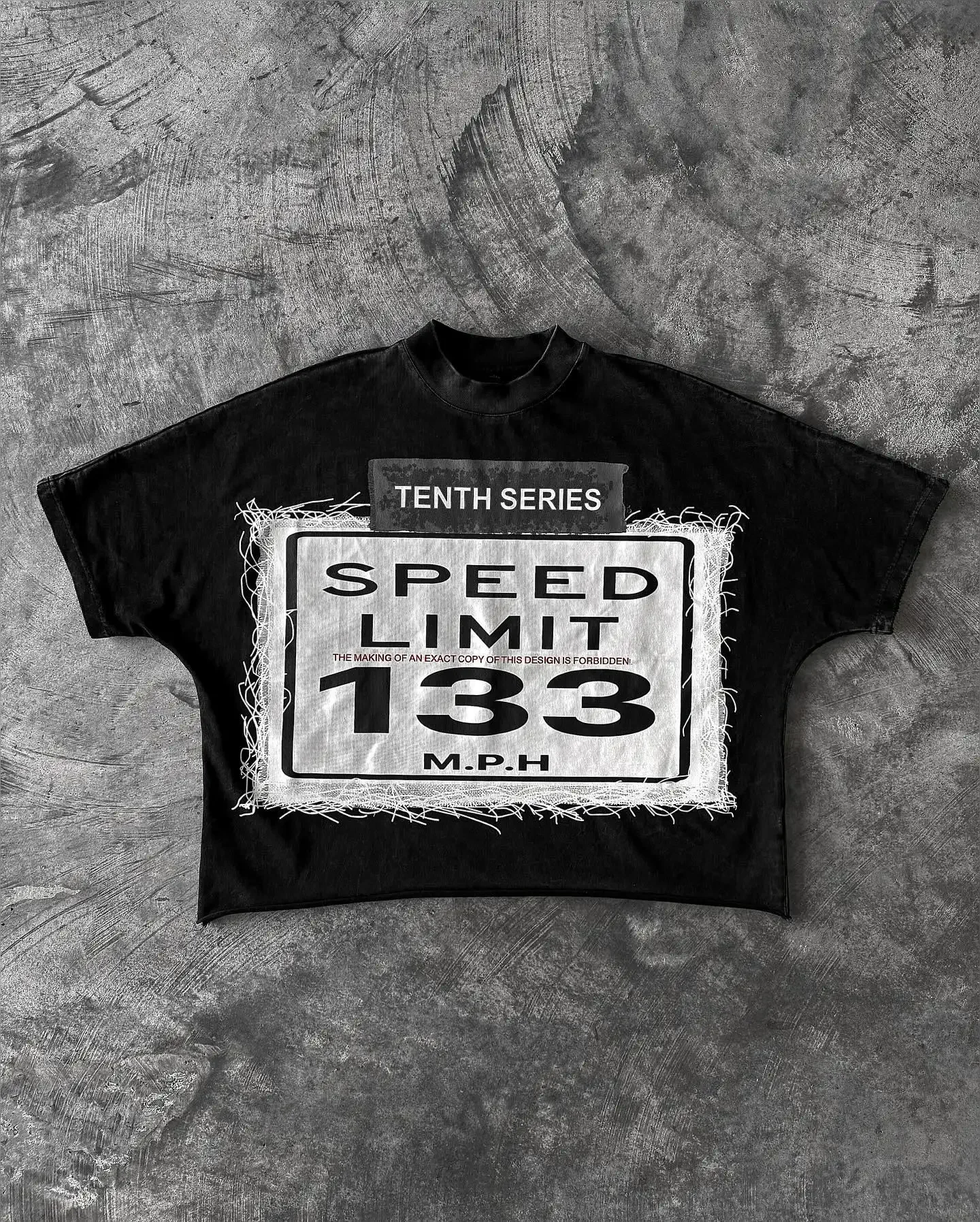 Streetwear Patchwork Retro Figure Graphic T-shirt - Image 7