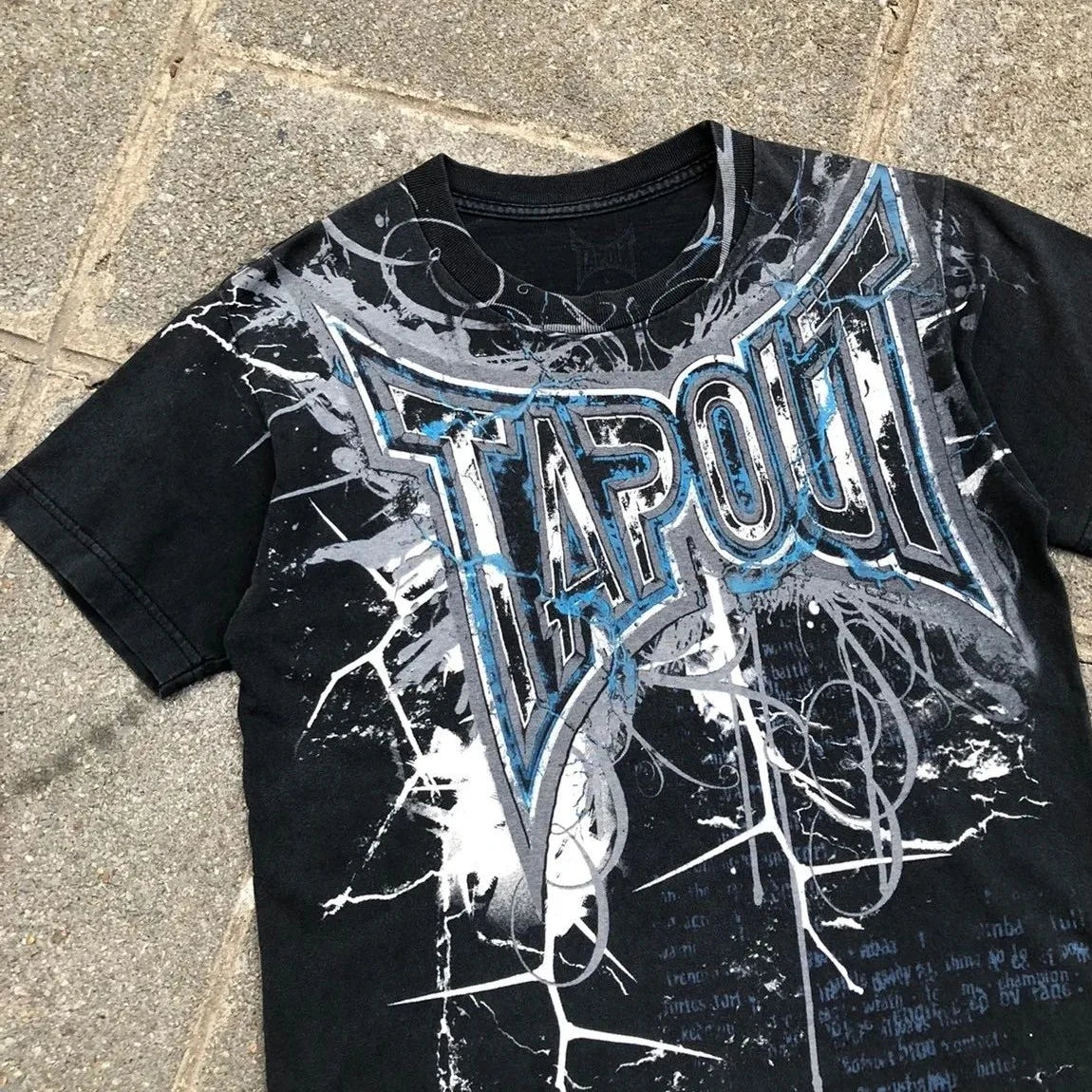 Tapout Hip Hop Oversized Cotton T-shirt - Image 3