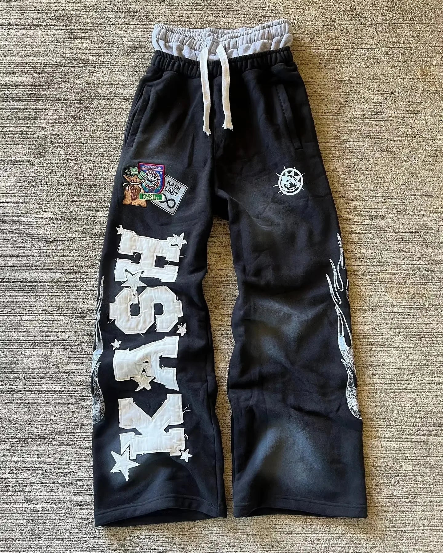 Y2K Gothic Cartoon Print Pants - Image 3