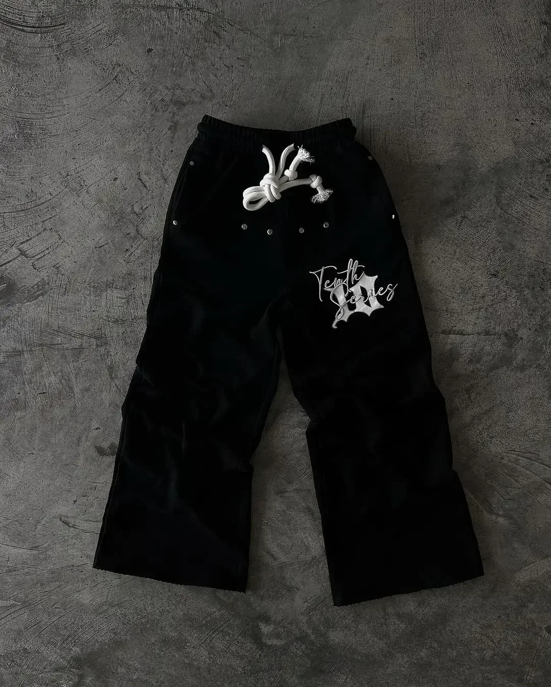 Y2K Gothic Cartoon Print Pants - Image 4