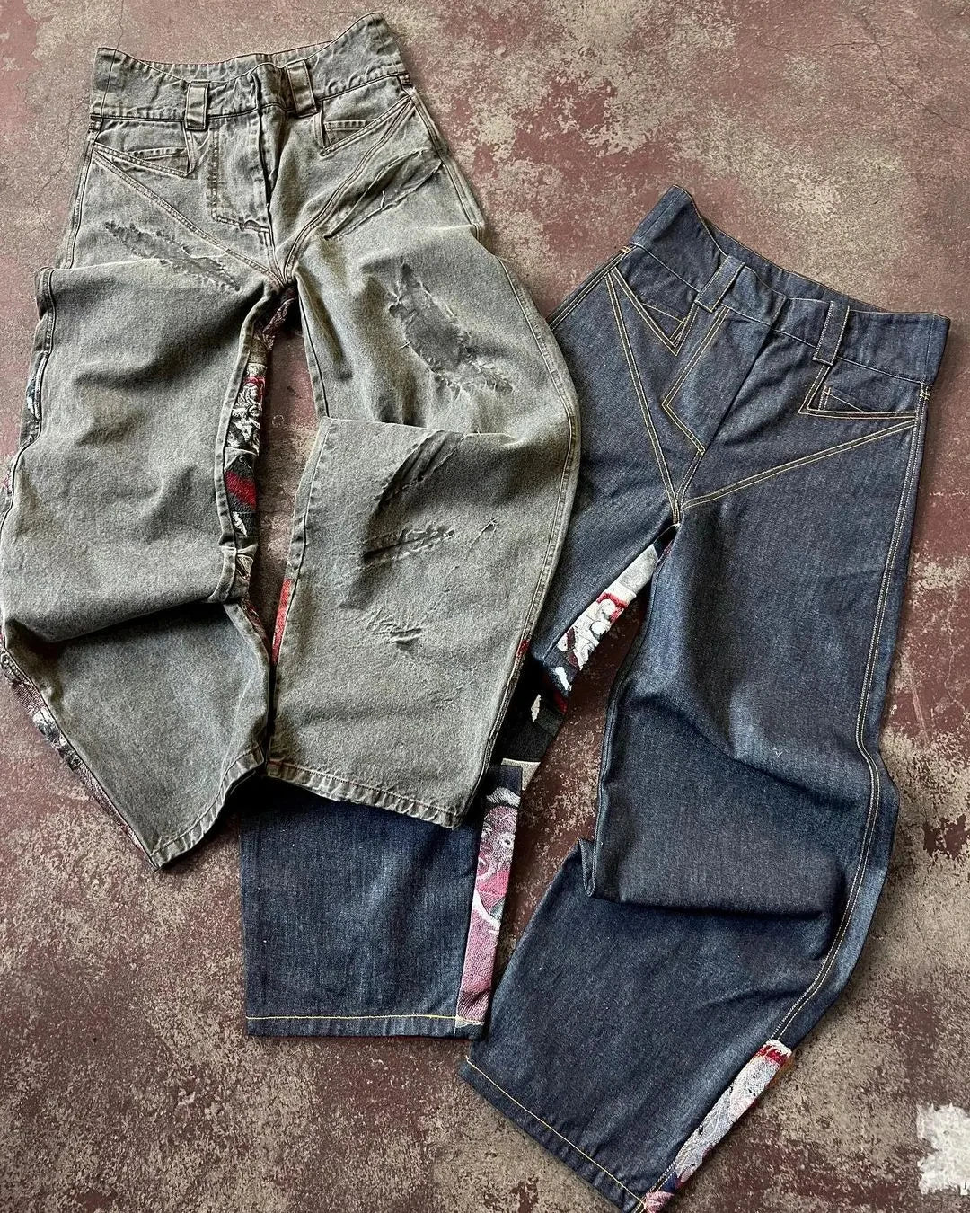 Y2K Gothic Streetwear Baggy Pant - Image 4