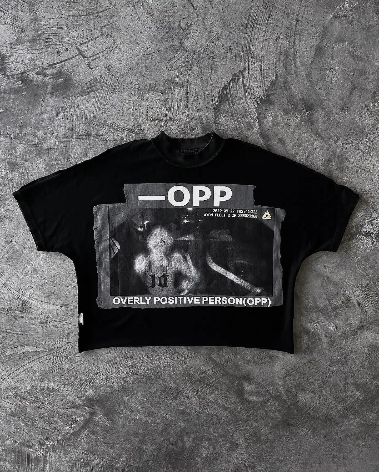 Y2K Punk Hip Hop Cartoon Portrait Graphic T-shirt - Image 4