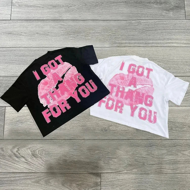 Y2K Punk Oversized Graphic Print T-shirt - Image 3