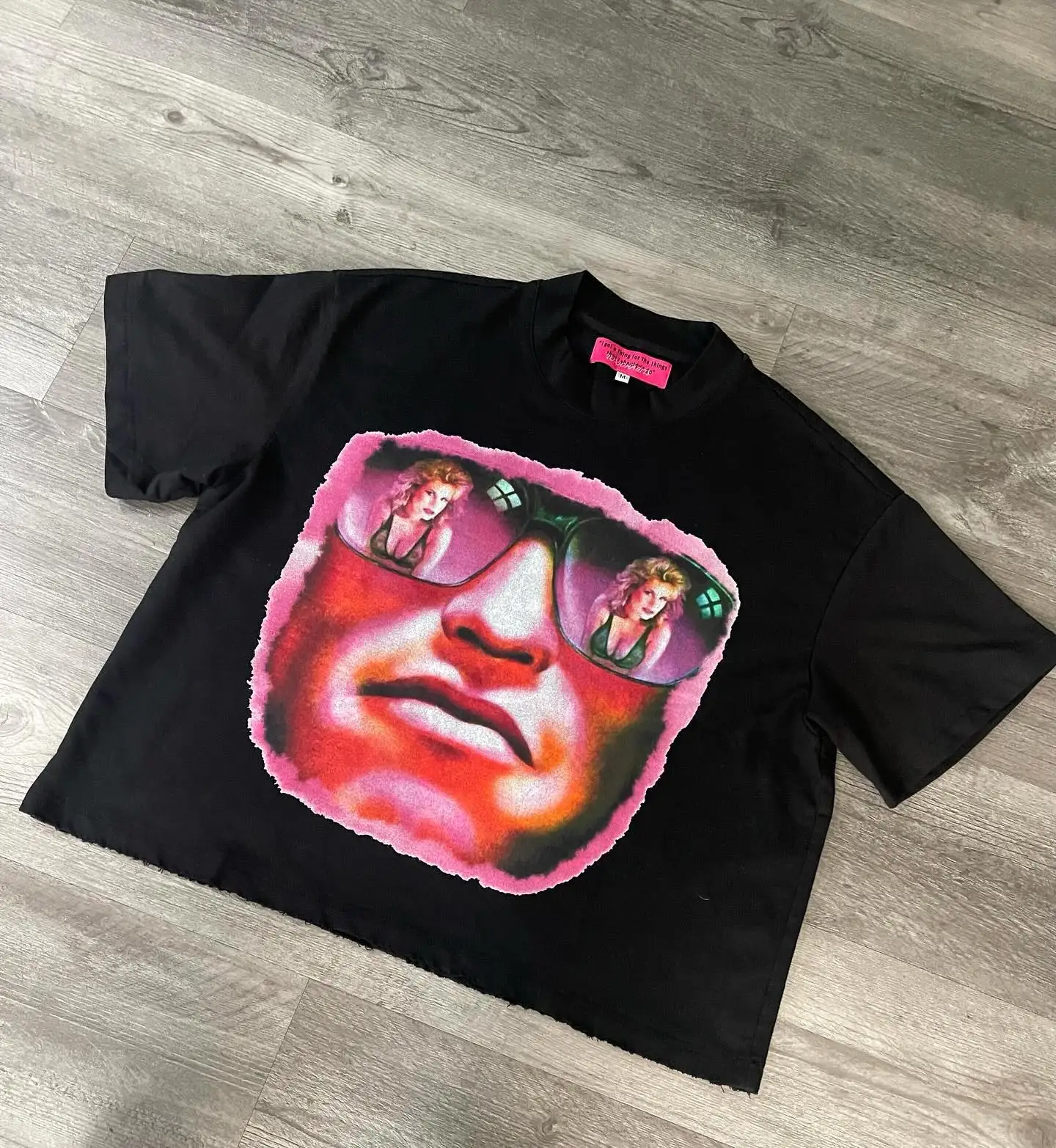 Y2K Punk Oversized Graphic Print T-shirt - Image 8